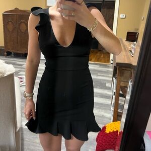Black Strappy Mini dress